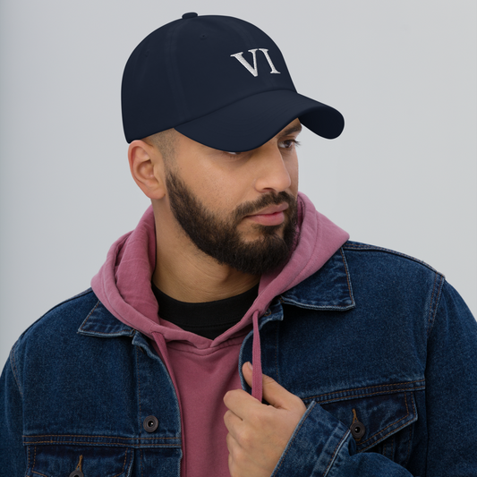 The Signature VI Dad Hat-Navy